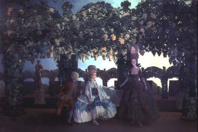 The Evening by Konstantin Andreevic Somov